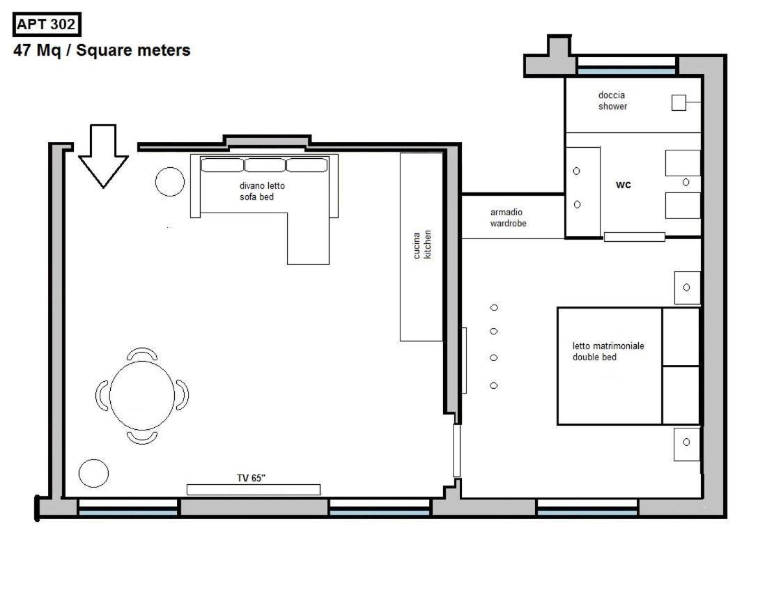 Hnn Luxury Apartments Genua Zewnętrze zdjęcie