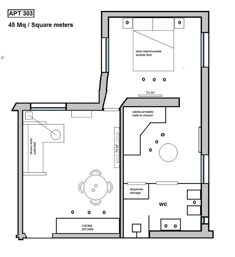 Hnn Luxury Apartments Genua Zewnętrze zdjęcie